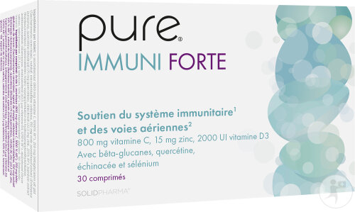 Pure Immuni Forte Système Immunitaire 30 Comprimés