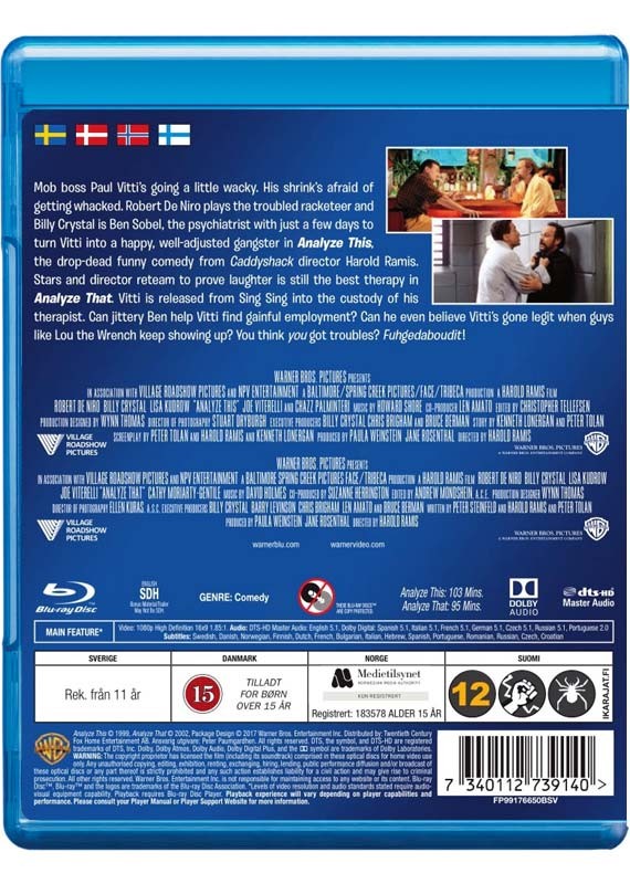 Analyze This / Analyze That (Blu-Ray)