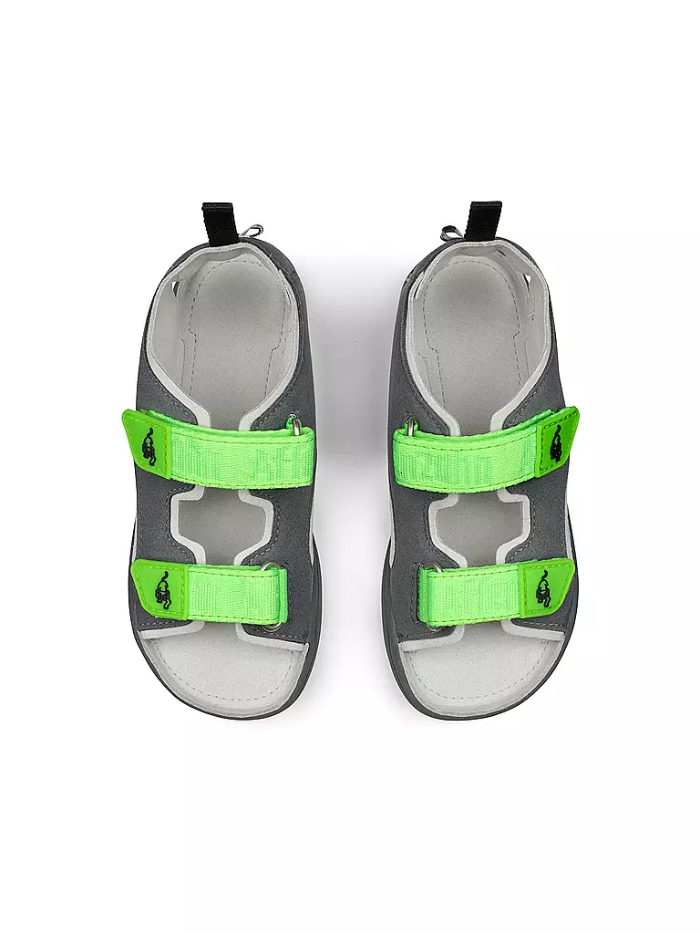AFFENZAHN Kinder Sandalen AIRY Panther grau