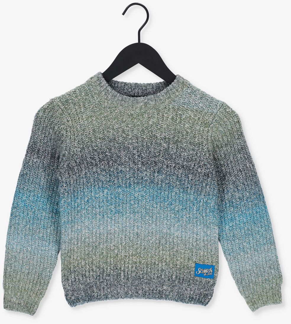 SCOTCH & SODA blauwe scotch & soda trui 167730-22-fwbm-d60