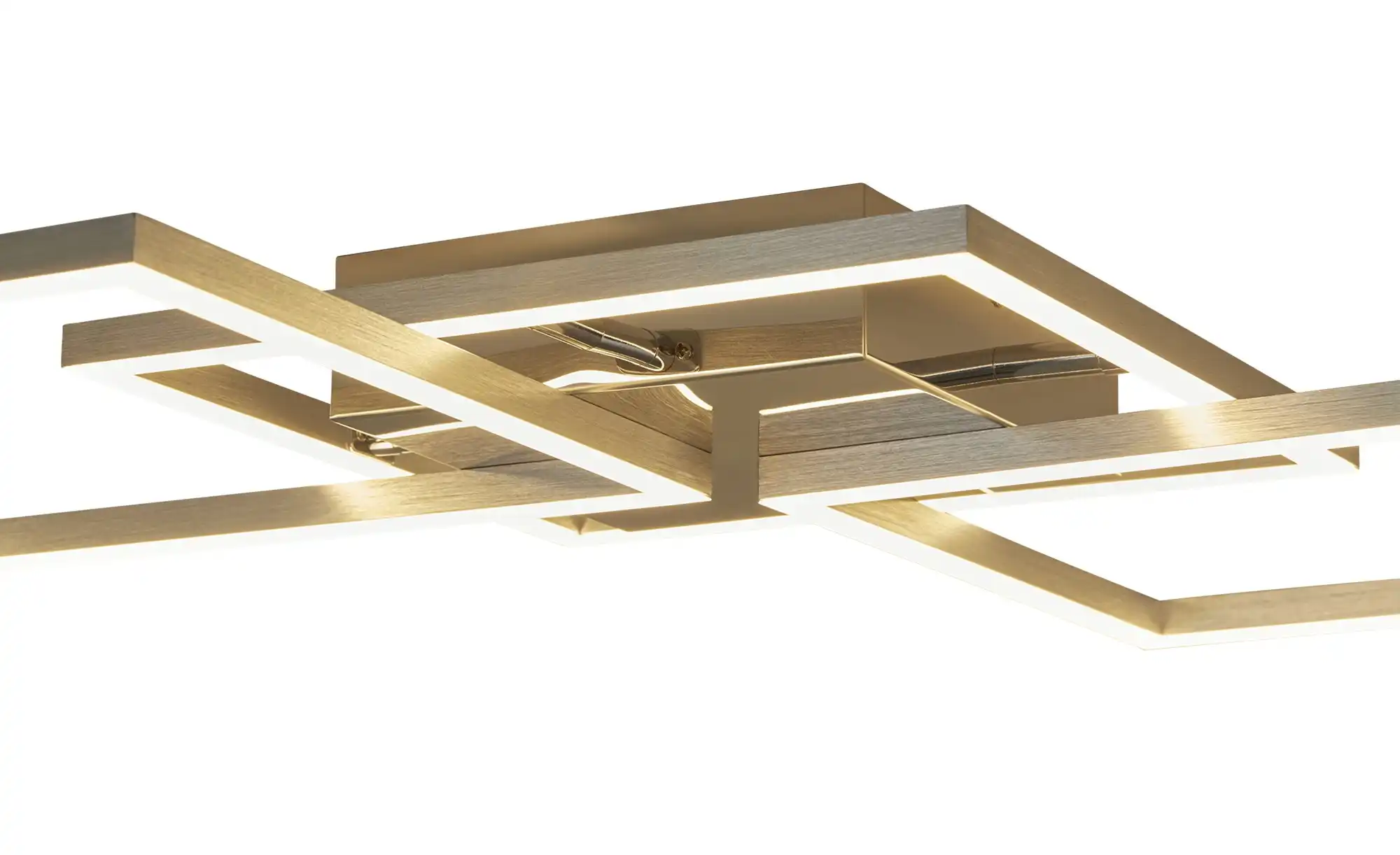 KHG LED-Deckenleuchte, Alu/chrom