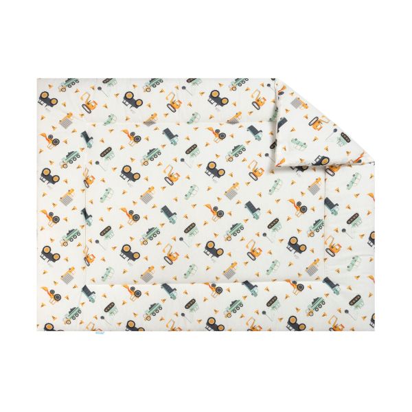 Bink Bedding Bram Boxkleed - 71 x 122 cm - Voertuigenprint