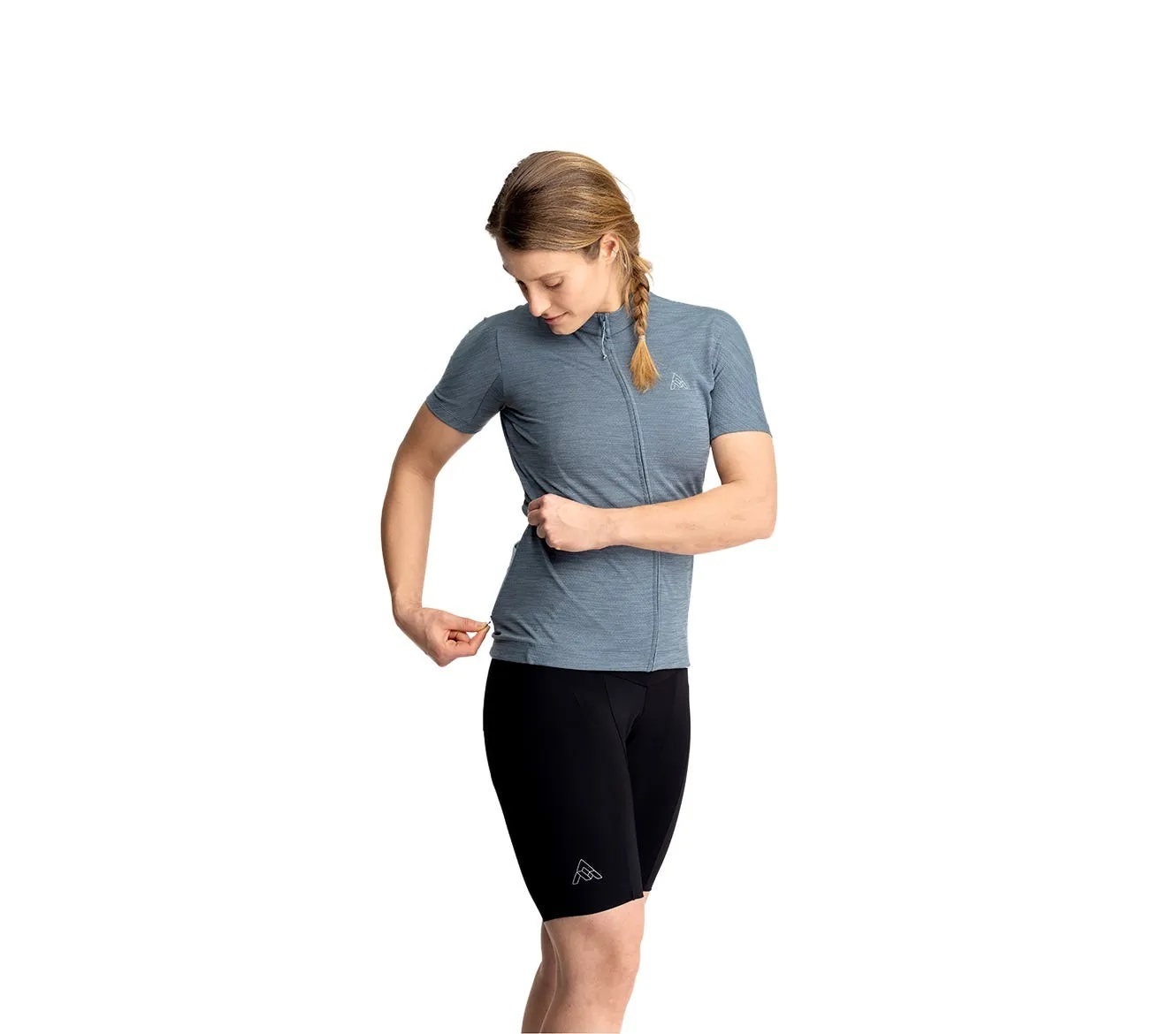 7mesh Horizon Fietsshirt Korte Mouwen Groen Dames