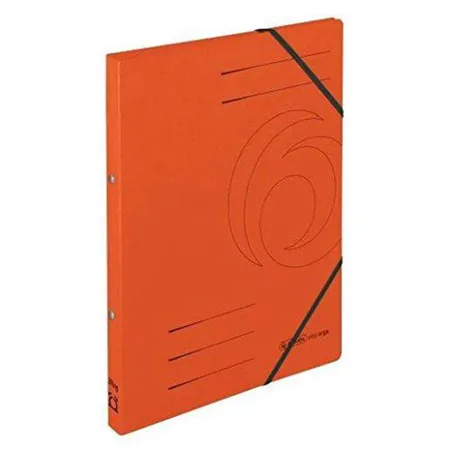 Herlitz Ringhefter A4 Pappe 2 Ringe 25mm orange