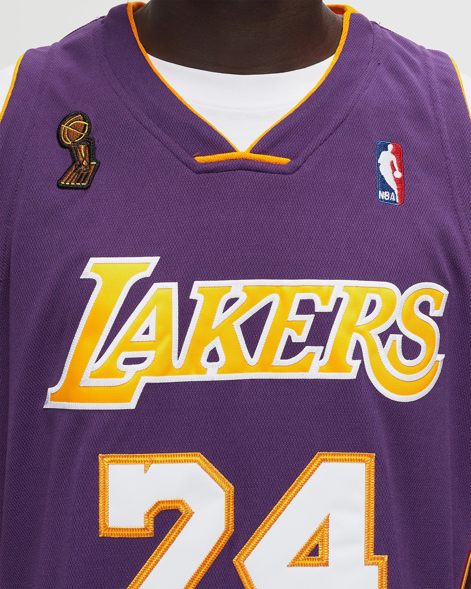 Mitchell & Ness NBA AUTHENTIC JERSEY LOS ANGELES LAKERS ROAD FINALS 2008-09 KOBE BRYANT #24