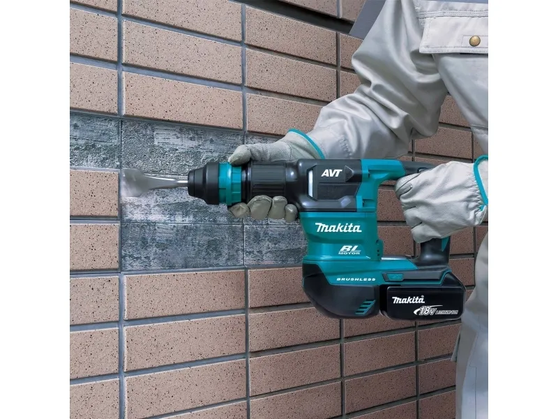 Makita DHK180Z - Mejselhammer - ledningfri - SDS-plus - 3.1 Joule - intet batteri - 18 V - SOLO