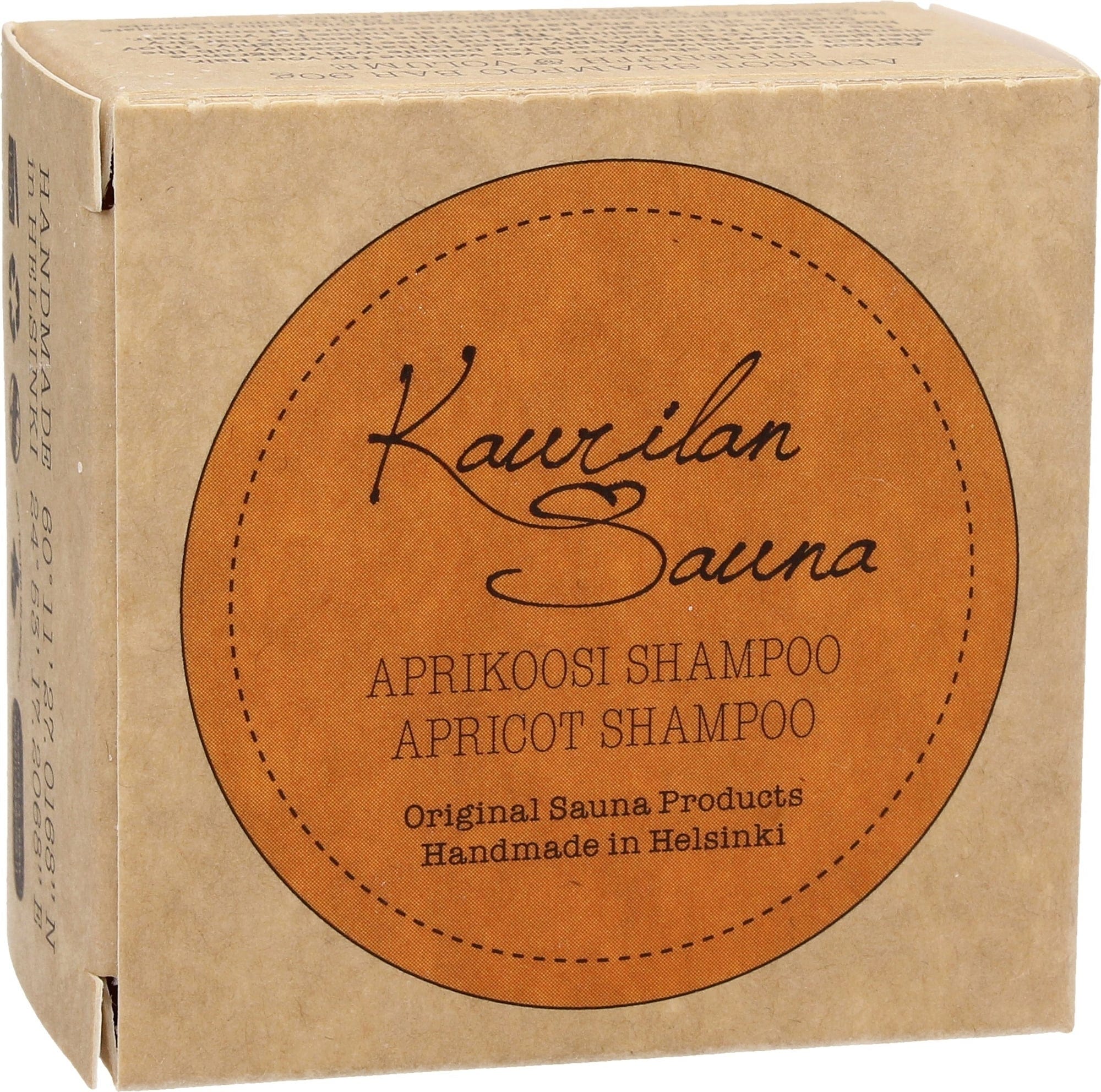 Kaurilan Sauna  Shampoo Bar Apricot, Karton (90 g)