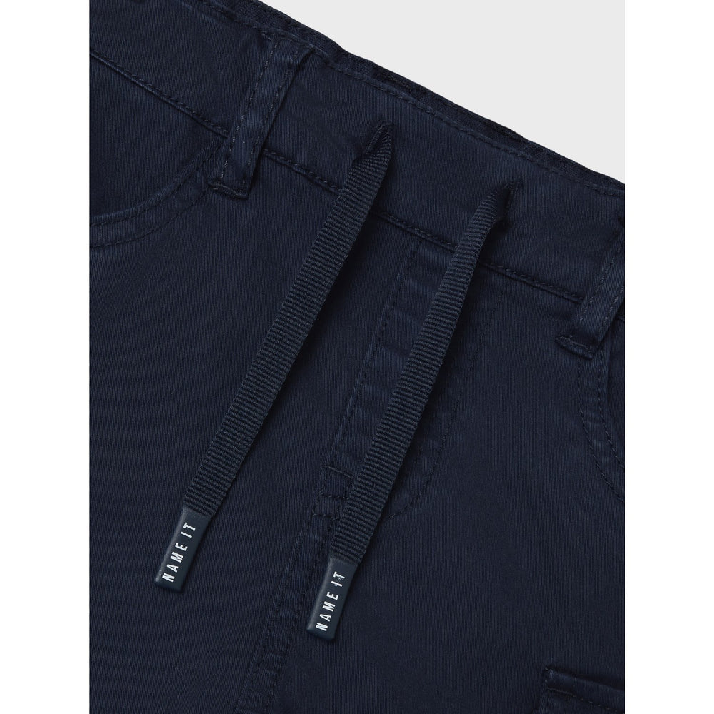Køb Name It Navy Blazer Ben Taske Cargo Twill Shorts Noos