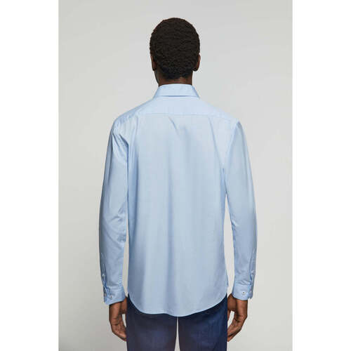 Polo Club - RIGBY GO SHIRT SLIM POPLIN Azul