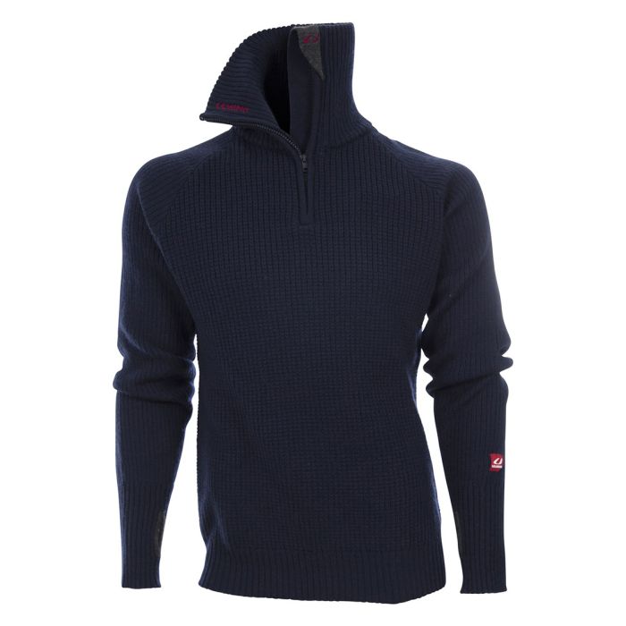 Rav Sweater W/Zip uldtrøje
