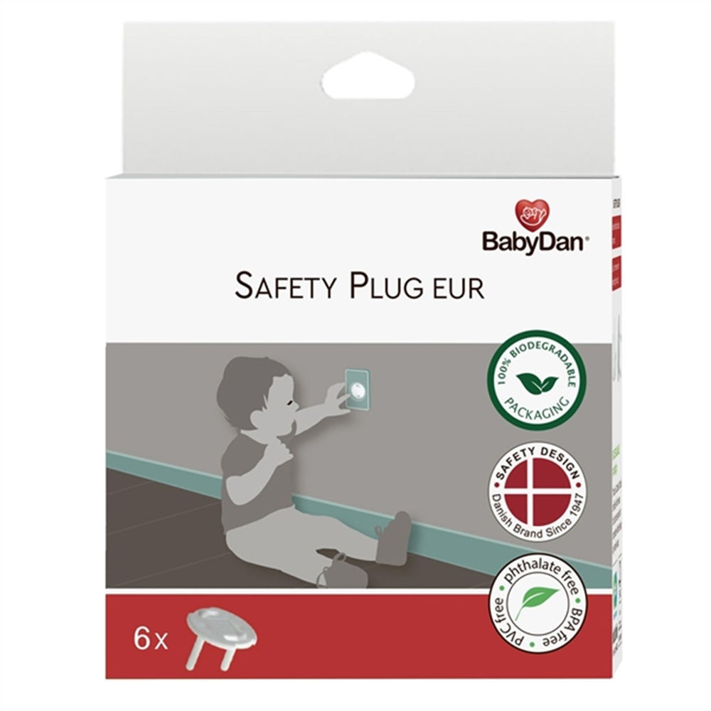 Safety Plug EUR - BabyDan → Luksusbaby.dk