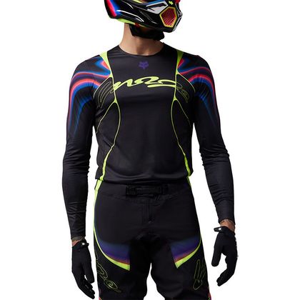 Maillot cross Fox FLEXAIR ENERGY 2025 - Noir