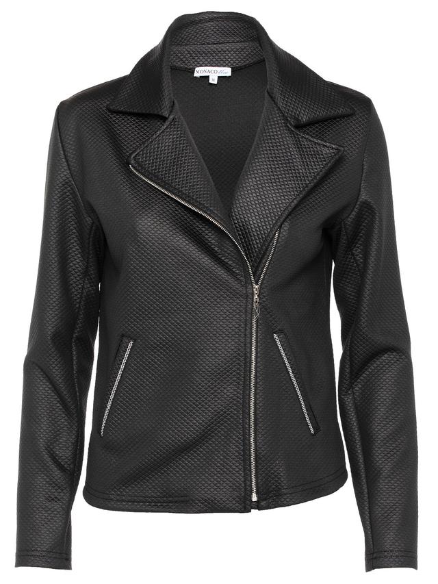 Bikerjacke Rautenstepp