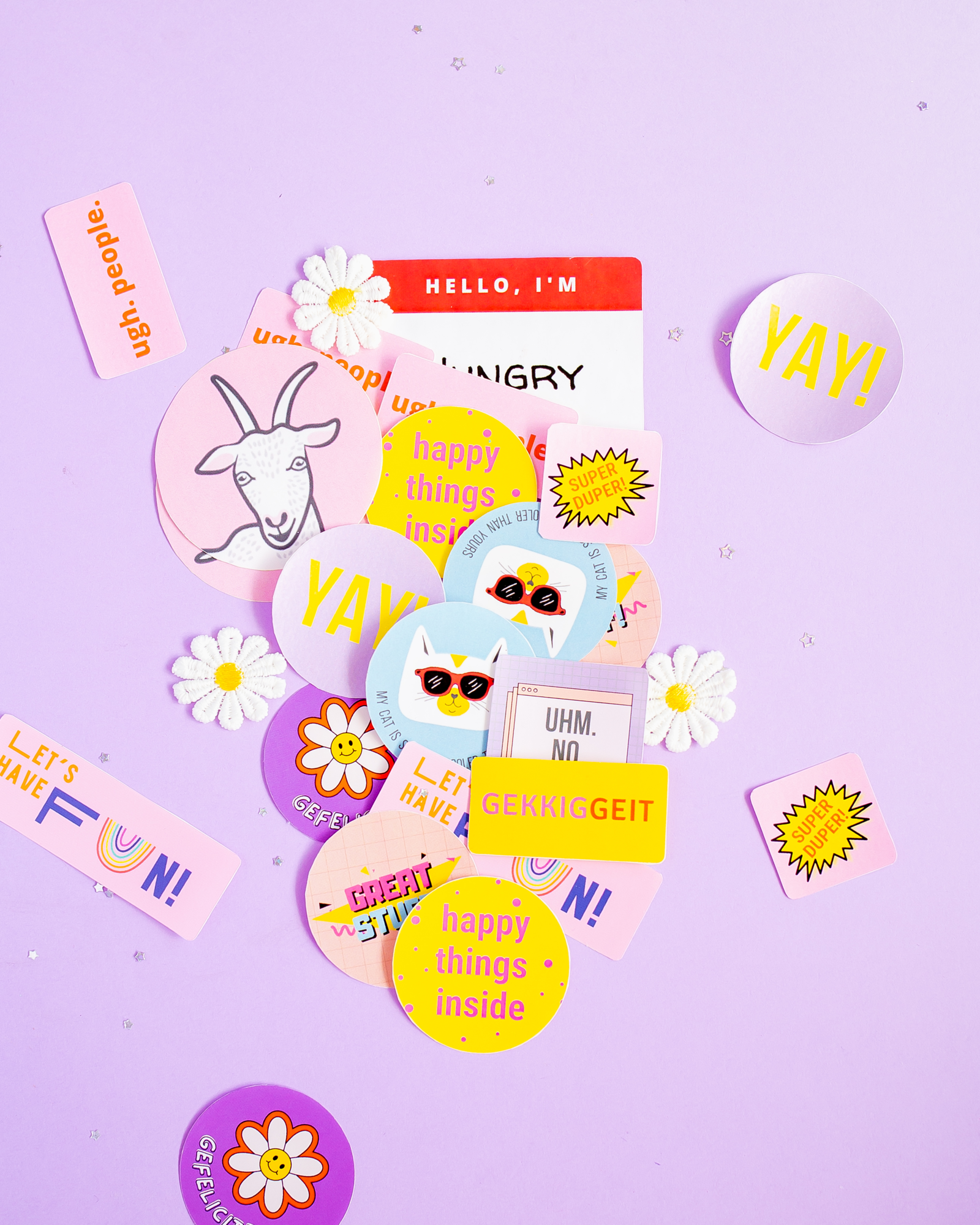 Stickerset 12 stuks