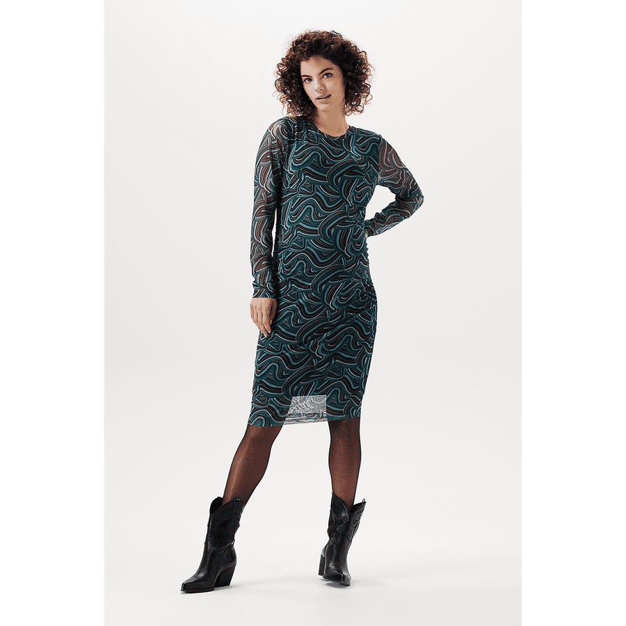 SUPERMOM Kleid Deville Deep Teal