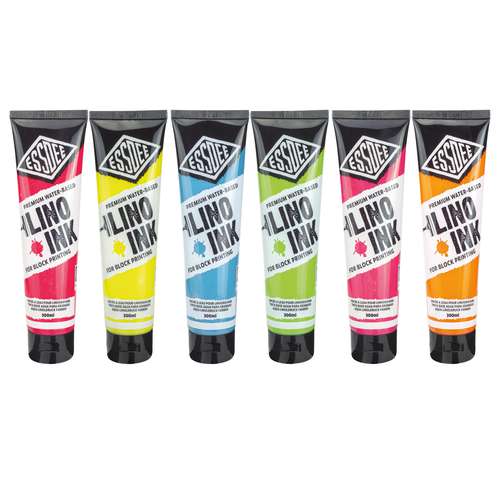 ESSDEE Linol-Druckfarben, fluoreszierend
