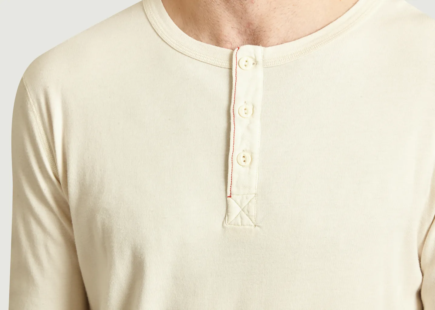 T-Shirt Manches Longues Henley Harri Hemen
