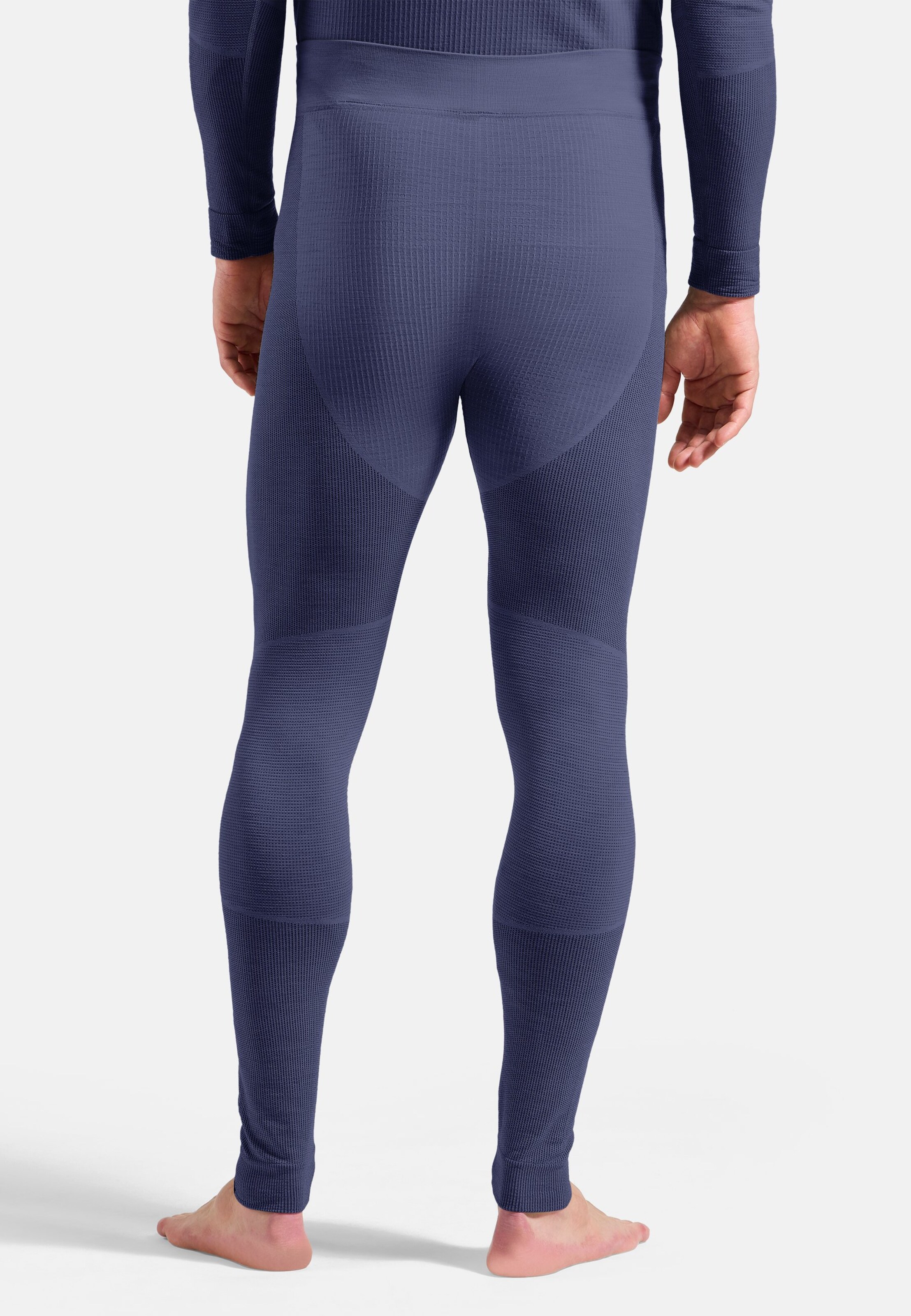 Lange Seamless Performance Wool Funktionstights in Skipper Blue