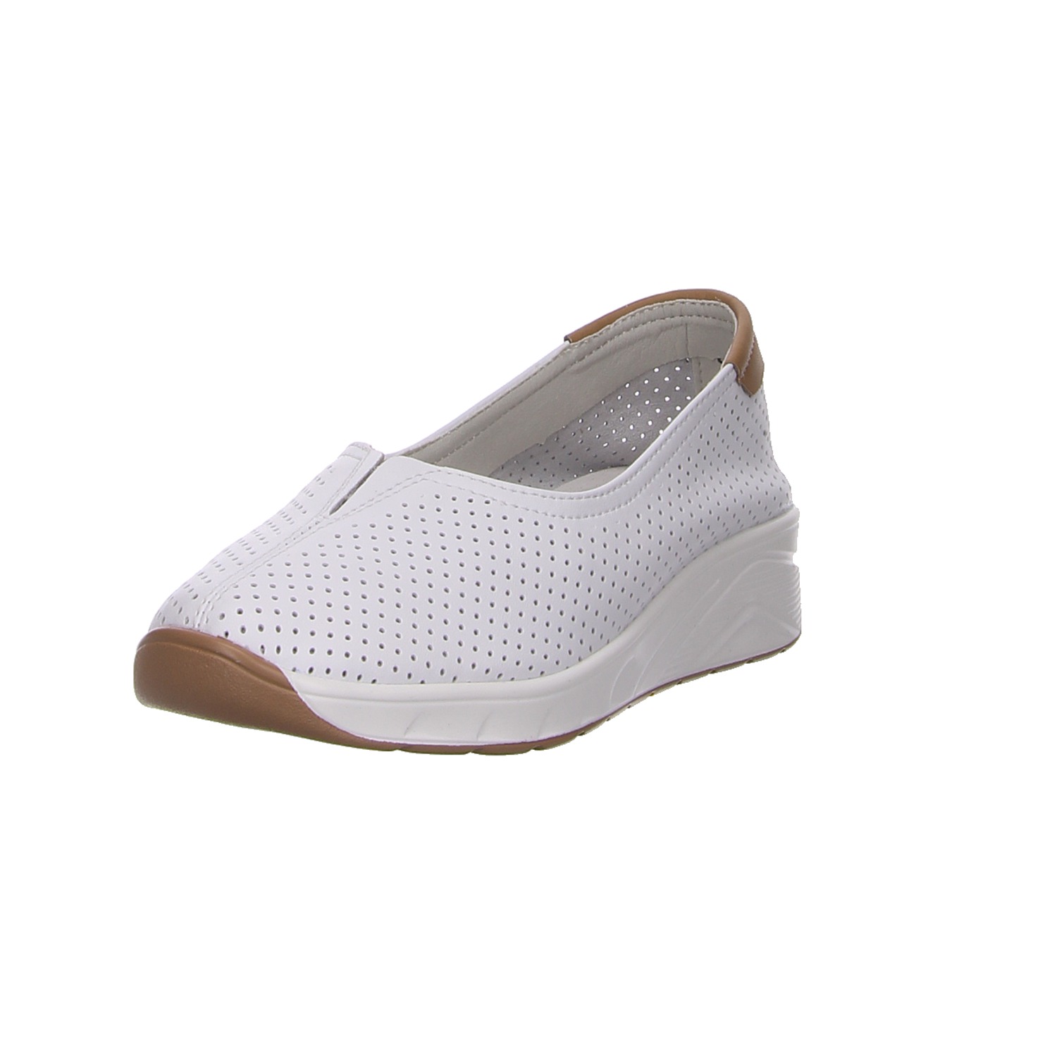 HBH Damen Slipper weiß weiss/weiss kombi