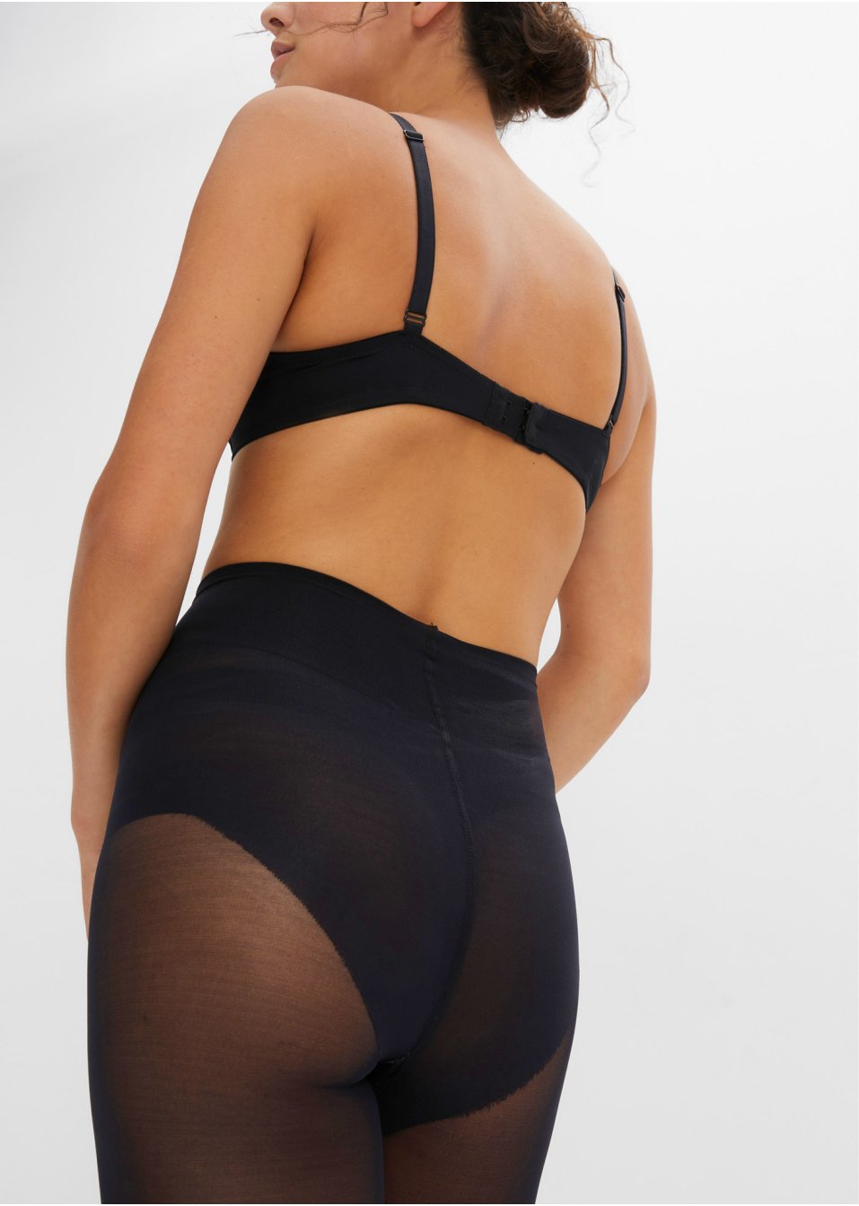 Collant modelant 50den avec taille confortable, avec polyamide recyclé