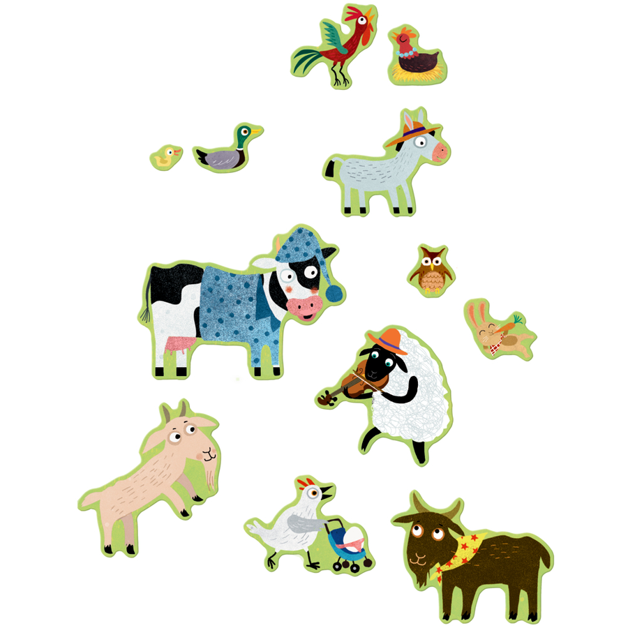 Coppenrath Wimmel-Stickerwelt: Bauernhof