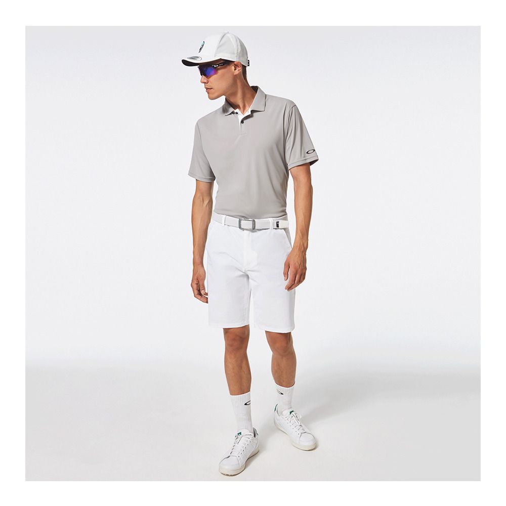 Oakley DIVISIONAL UV II - Polo Homme stone gray