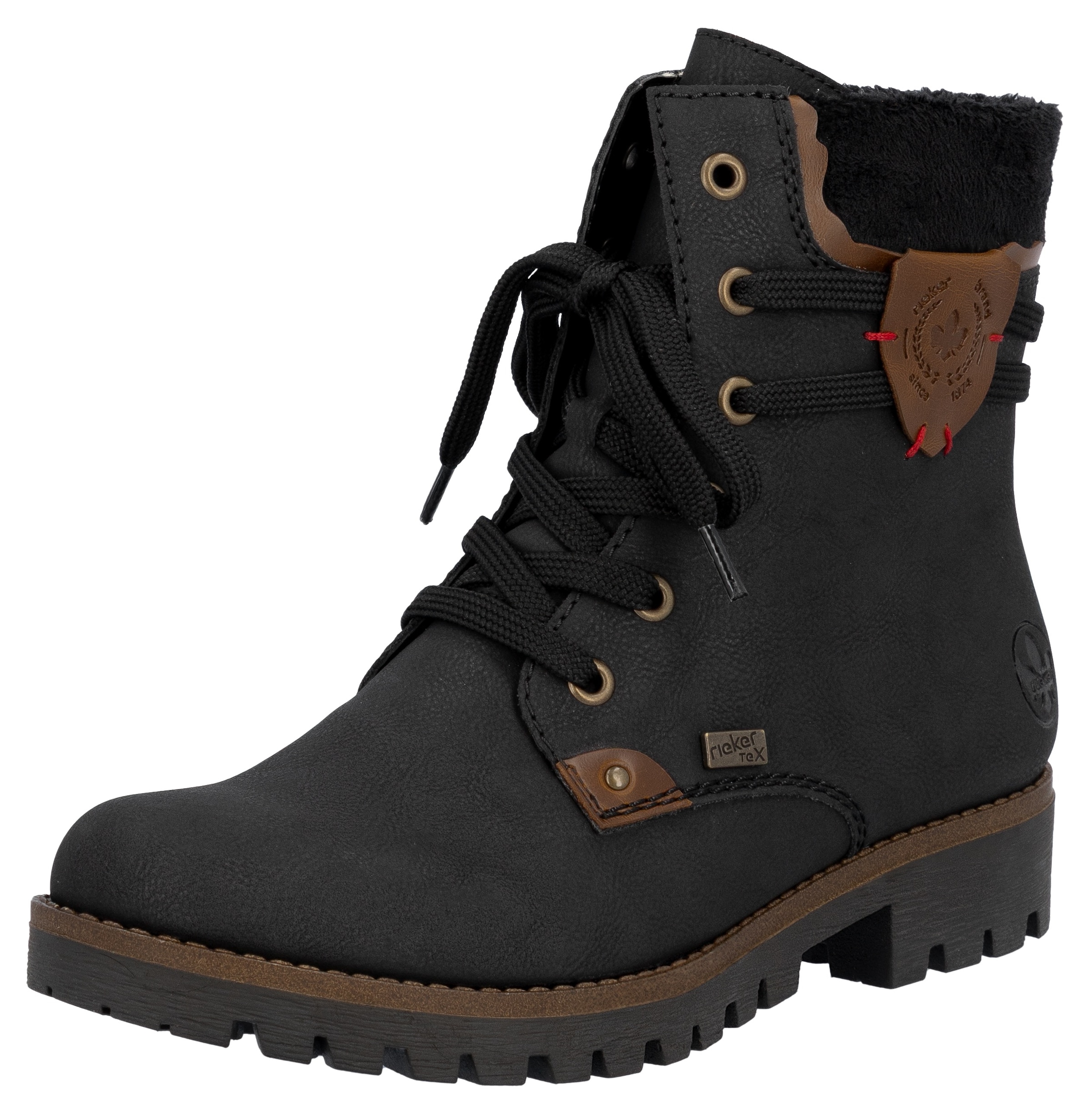 Rieker Winterboots  , Winterstiefelette, Schnürstiefelette, Boots mit Tex-Ausstattung
