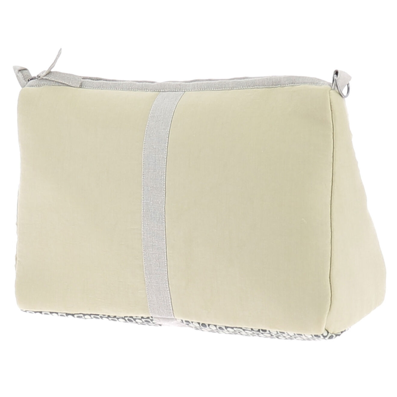 En Fil d'Indienne Trousse de toilette Soie tabac - 18x26x12 cm