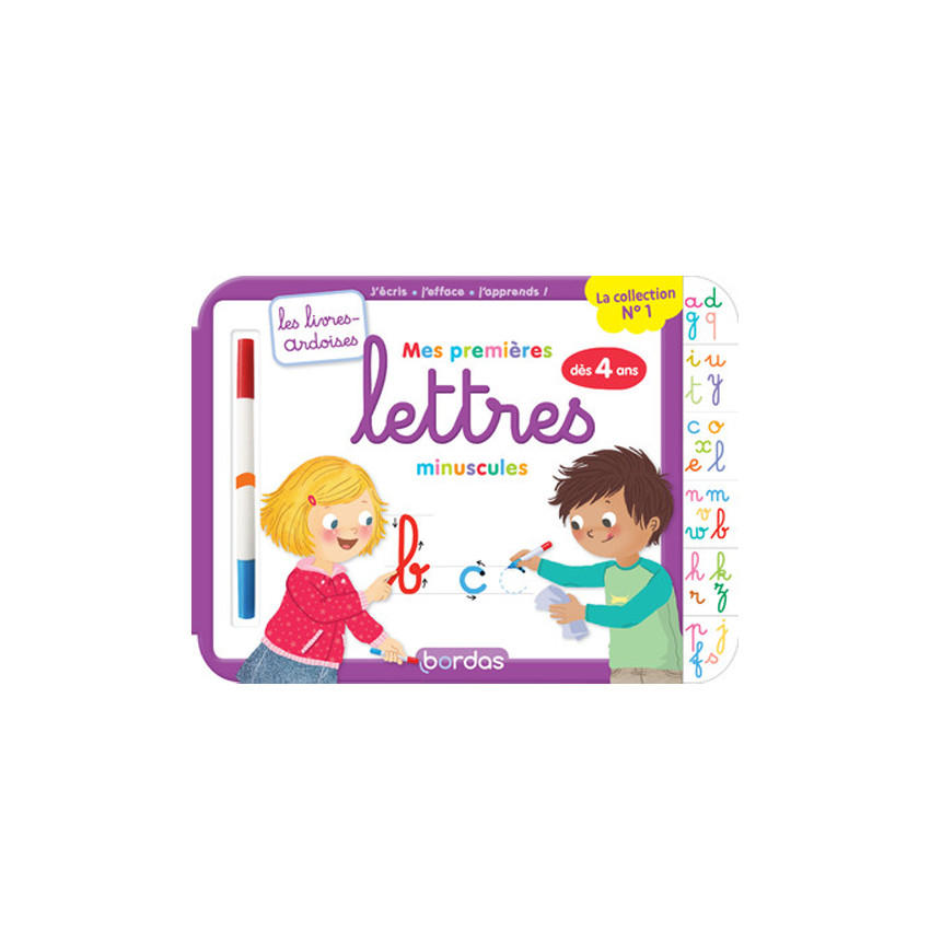 Livre Mes premières lettres minuscules