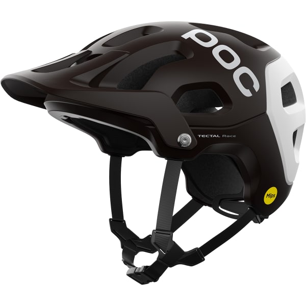 Casque VTT POC TECTAL RACE MIPS URANIUM BLACK/HYDROGEN WHITE MATT