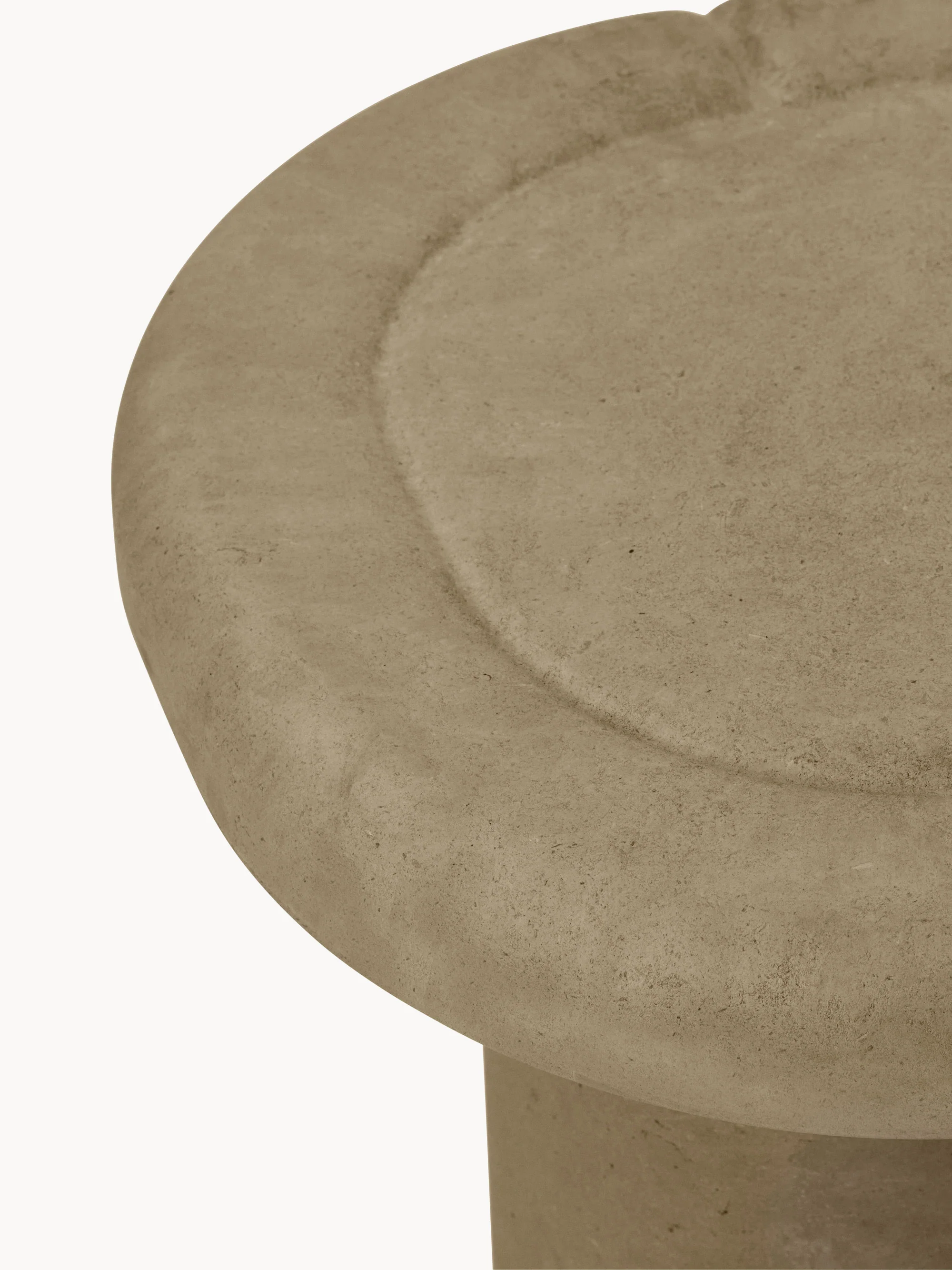 Ronde bijzettafel Alder