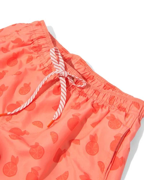 maillot de bain homme oranges corail