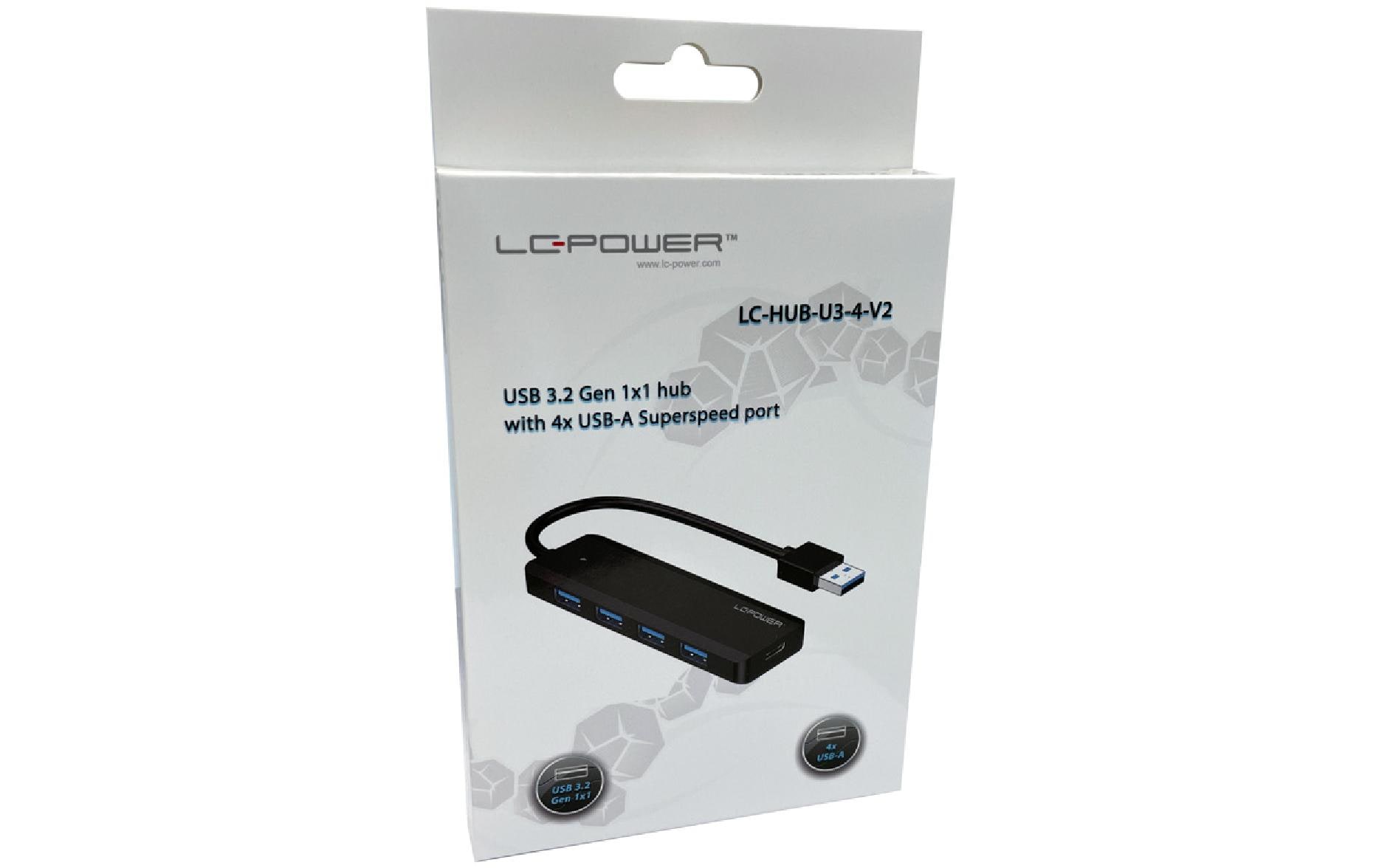 USB-Hub LC-HUB-U3-4-V2Externer USB-Hub