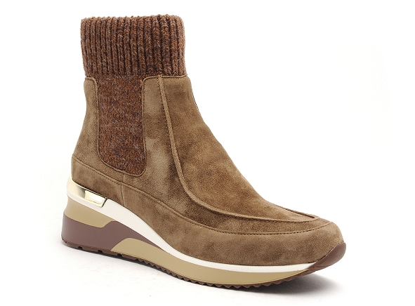 Mamzelle boots bottine talons femme veris marron