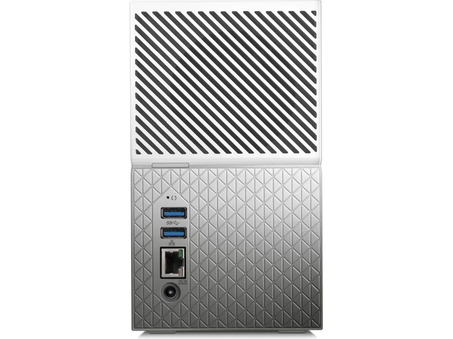 WD My Cloud Home Duo WDBMUT0040JWT - Personlig cloud-opbevaringsenhed - 4 TB - HDD 2 TB x 2 - Gigabit Ethernet