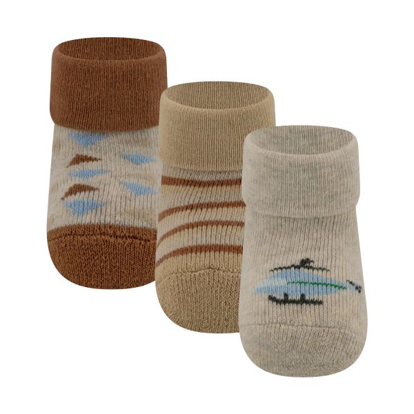 Ewers Multi Sokjes 3-Stuks - Beige