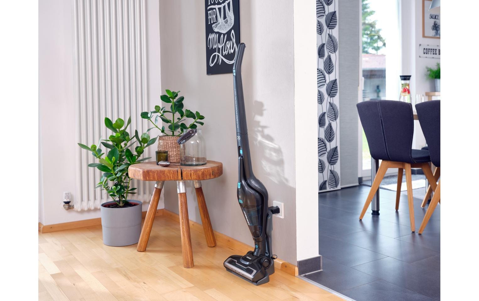 Akku-Hand- und Stielsauger Rotaro PowerVac 2in1 Schwarz<br>Kabelloser Staubsauger