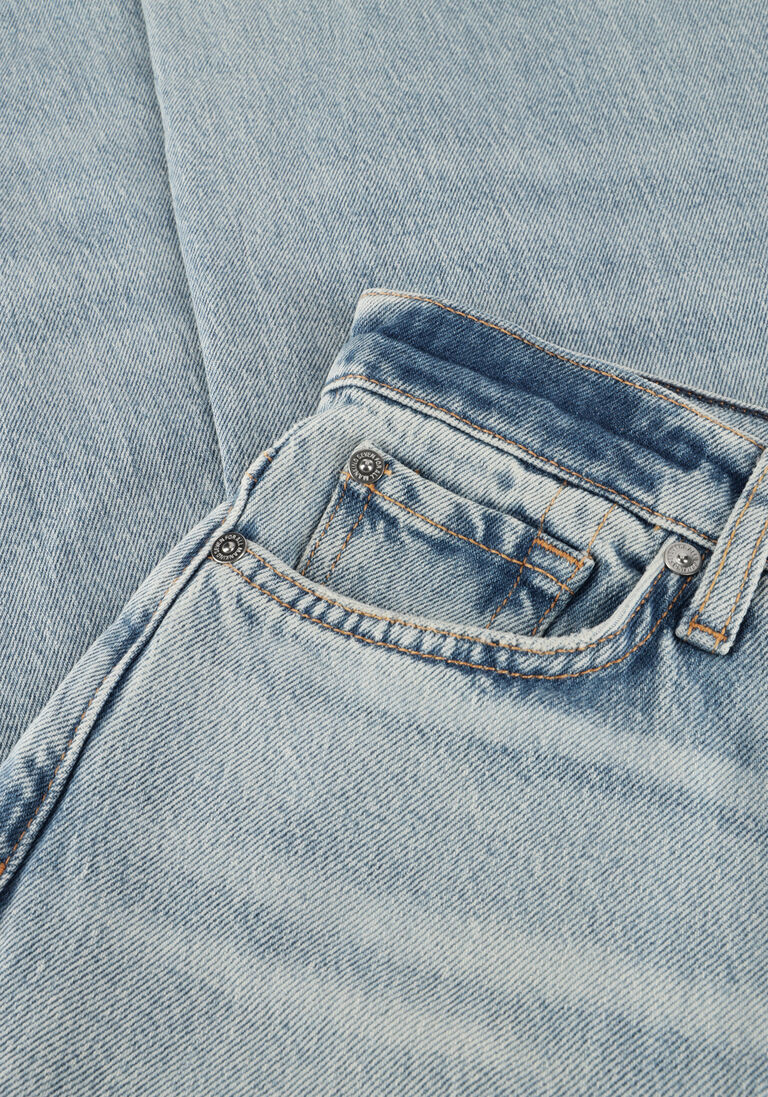 lichtblauwe 7 for all mankind straight leg jeans marie wide leg ode to