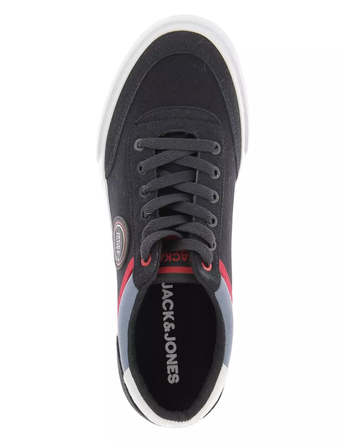 JACK & JONES JFWJAY CANVAS COMBO - Baskets Navyblazer