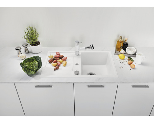 Blanco METRA 45 S Compact spoelbak 680 x 500 mm vulkanisch grijs 527285