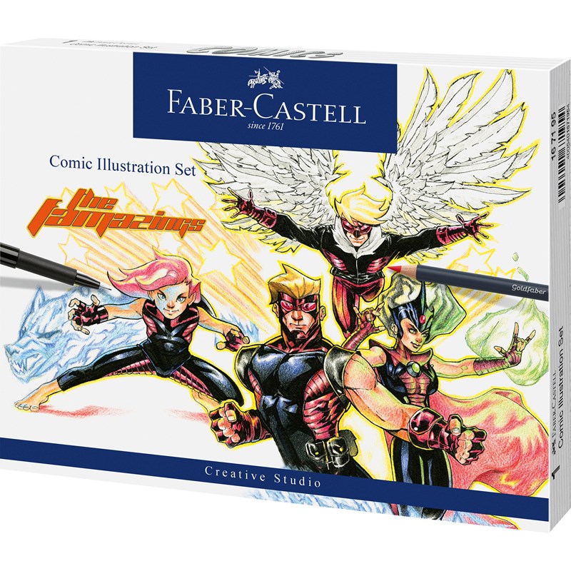 Faber-Castell<br>Comic Illustration Sæt