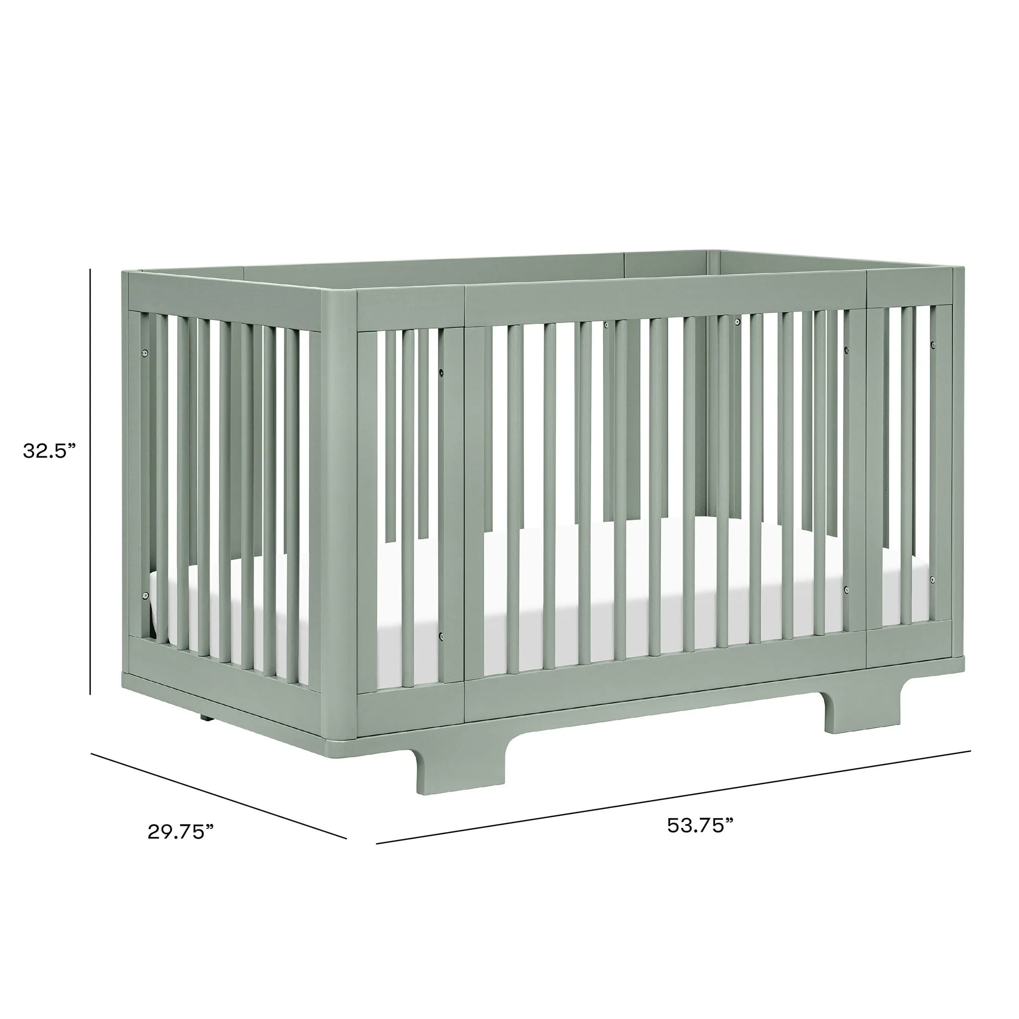 Babyletto Couchette Convertible 8 en 1 Yuzu  - Sauge