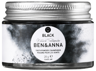 Ben & Anna Tandpoeder Black 20GR