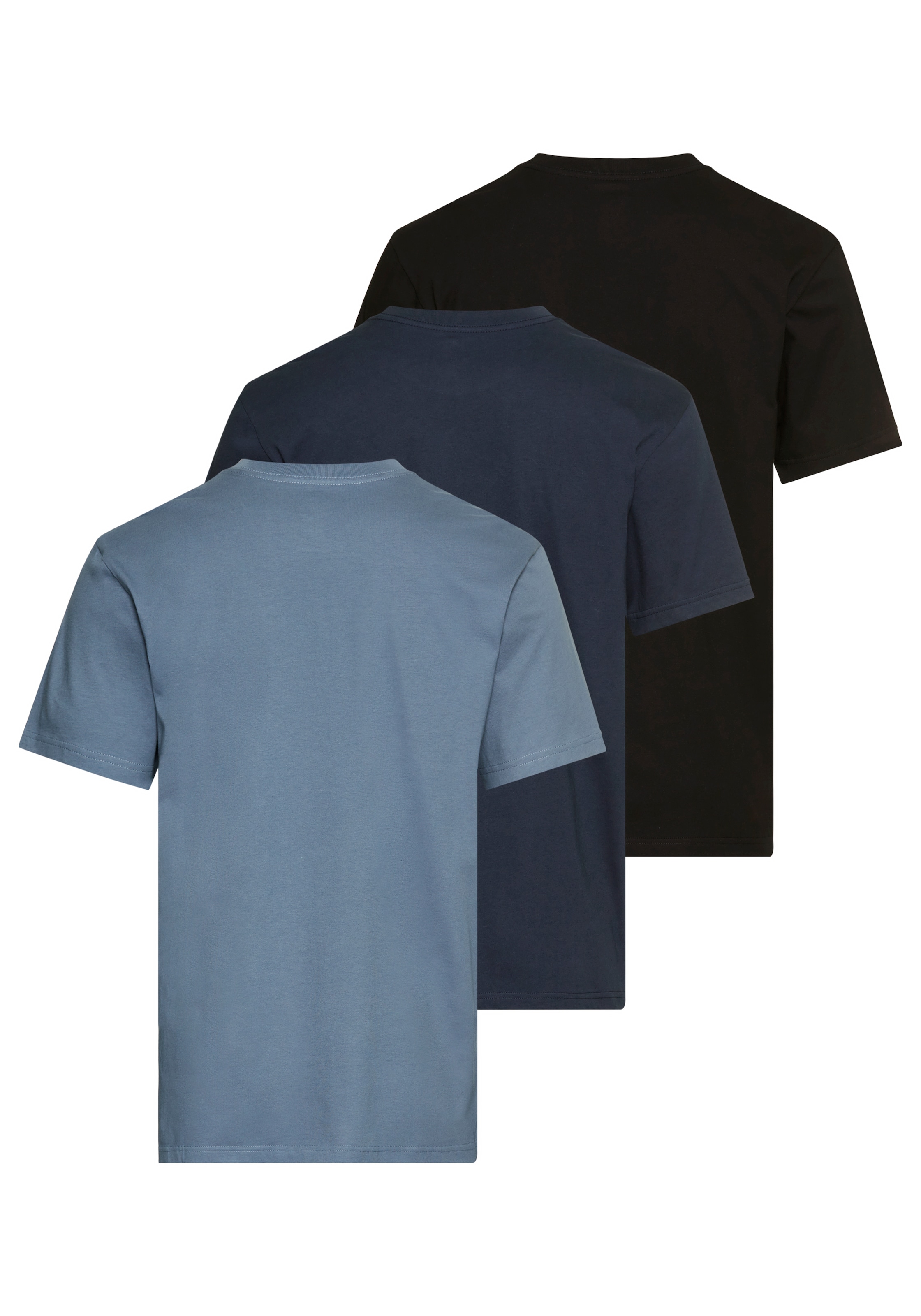 Quiksilver T-Shirt »DIAMONDS BEST SHORT SLEEVE TEE PACK3 YM«, 3 Stk.