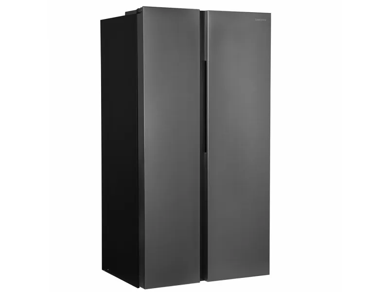 Samsung RS62DG5003S9 - Køleskab/fryser - side-by-side - Wi-Fi - bredde: 91.2 cm - dybde: 71.6 cm - højde: 178 cm - 655 liter - Klasse E - rustfrit stål