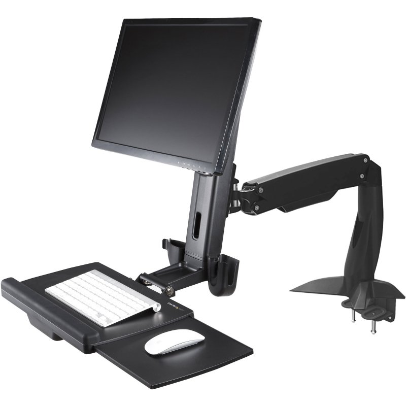StarTech.com Support de bureau debout pour écran, clavier et souris