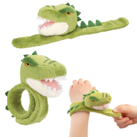 Dino World klaparmband knuffel