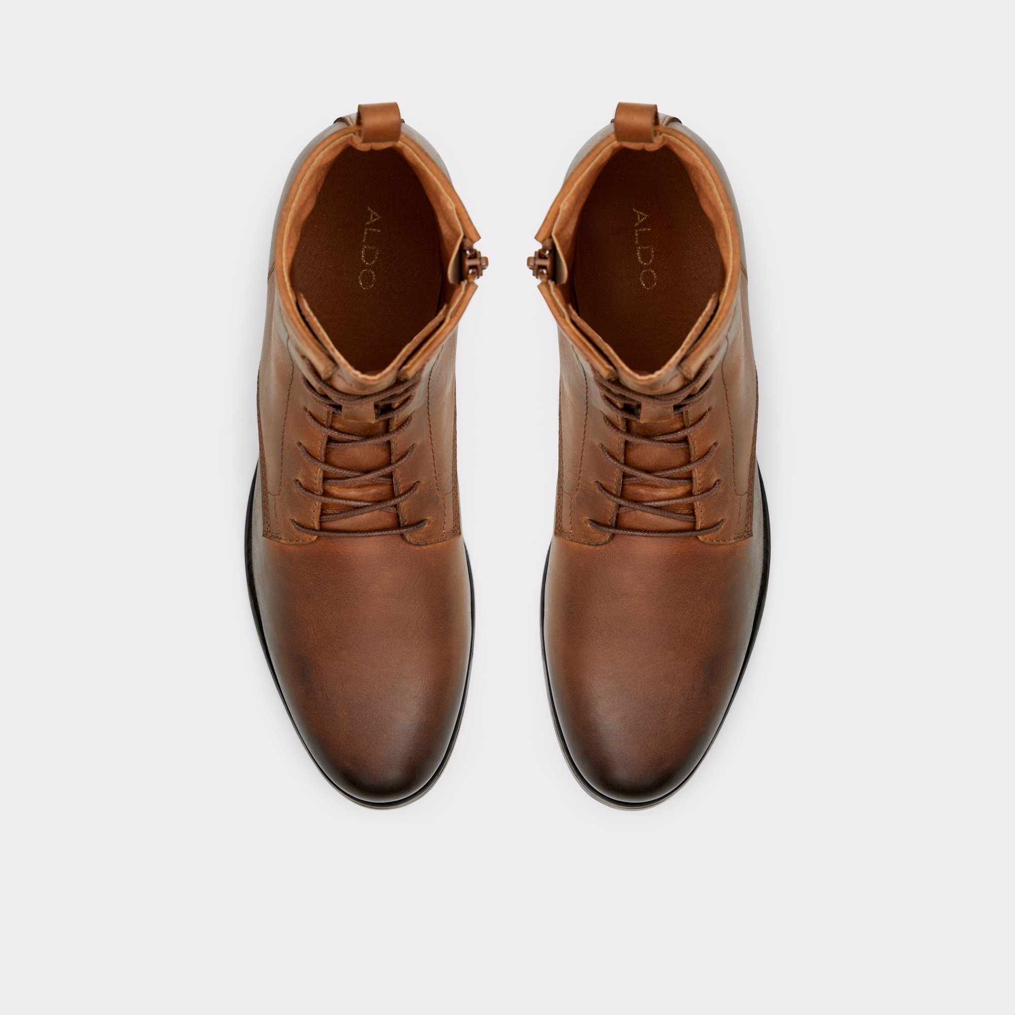 Twain Cognac Men Lace-up boots