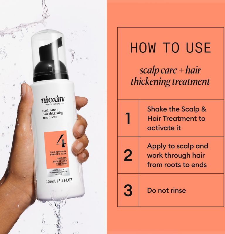 Nioxin - System 4 - Leave-In Behandeling - Voor Gekleurd Haar - 100ml