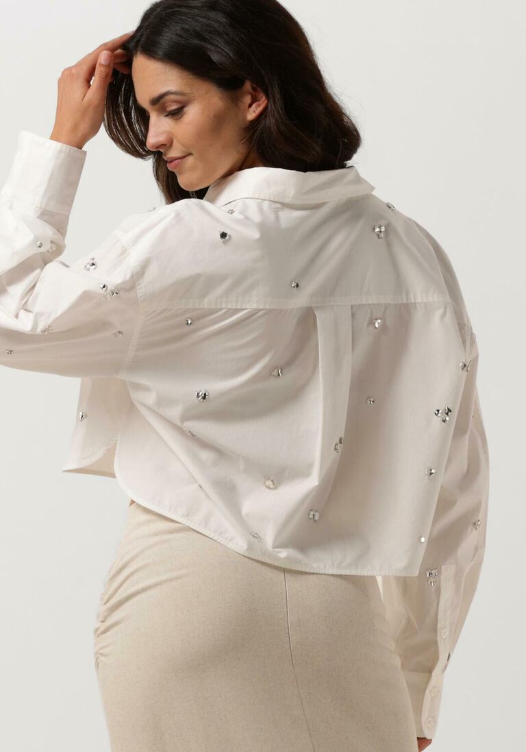 SECOND FEMALE witte second female blouse calli shirt